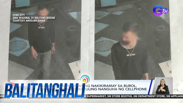 Lalaking nagkunwaring nakikiramay sa burol, inaresto matapos mahuling nanguha ng cellphone | Balitanghali