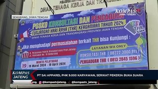 PT Sai Apparel PHK 8.000 Karyawan, Serikat Pekerja Buka Suara