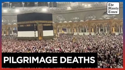 Saudi Arabia says deaths during hajj pilgrimage reach 1,301