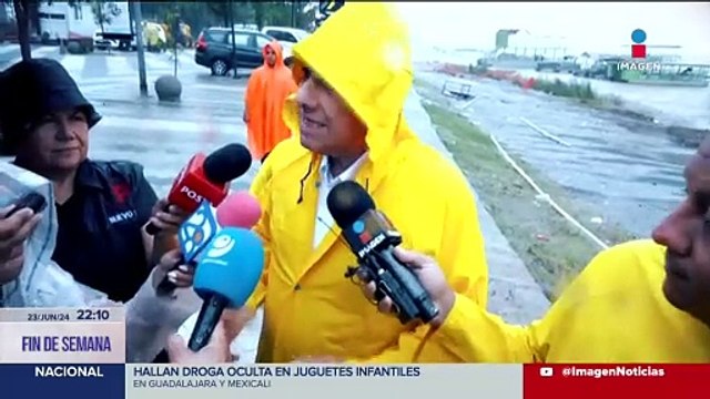 Presas de Nuevo León aumentan su nivel de agua por el paso de la depresión tropical Alberto