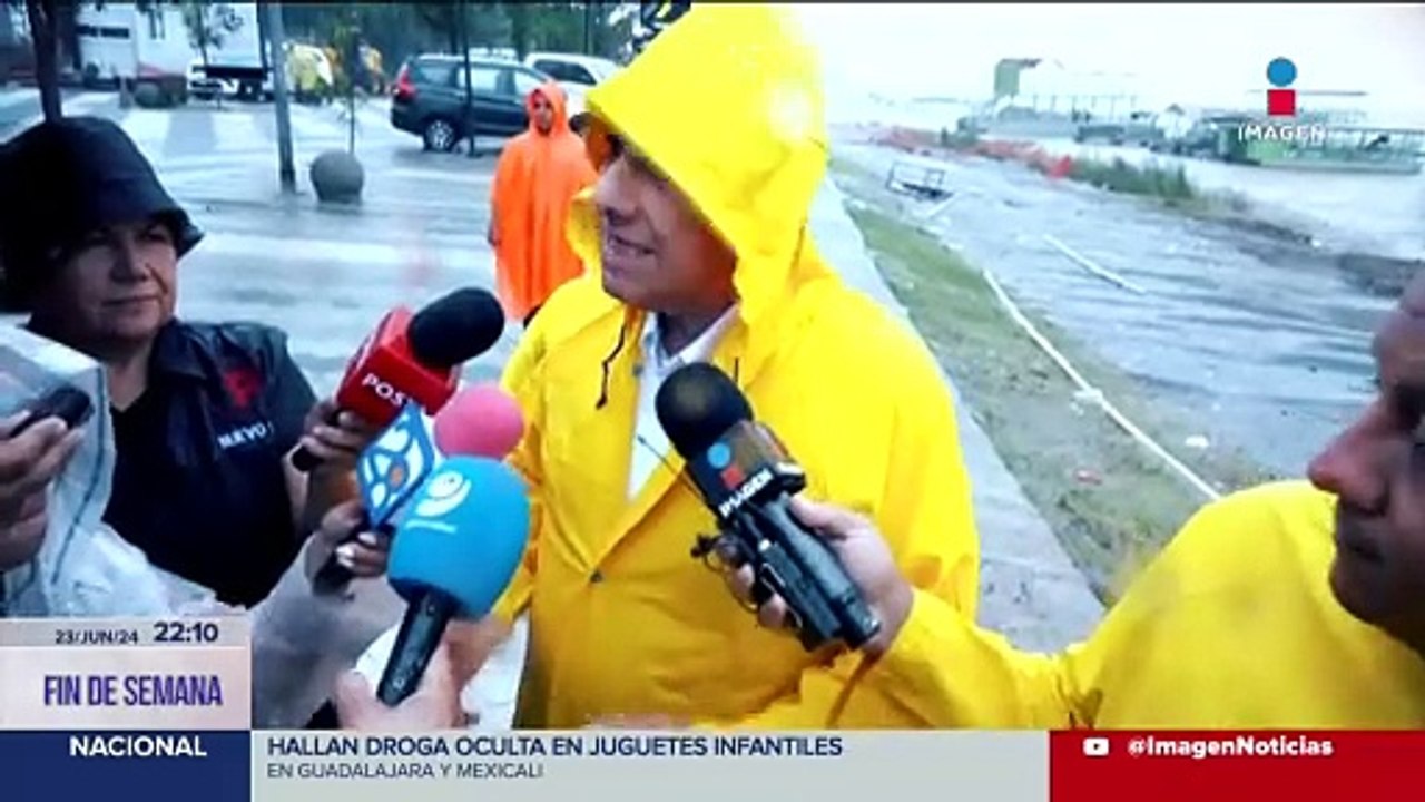 Presas de Nuevo León aumentan su nivel de agua por el paso de la depresión tropical Alberto