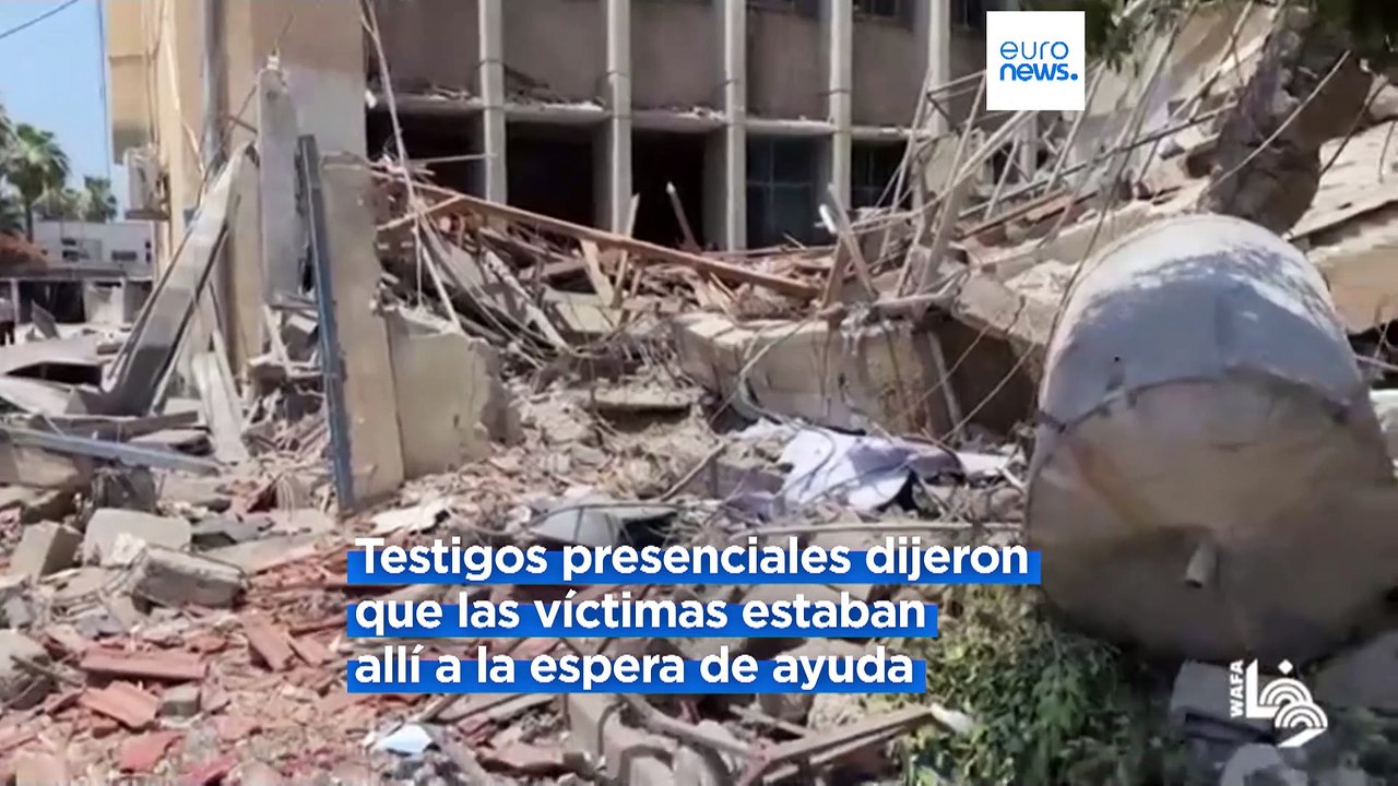 Israel mata en un bombardeo a ocho refugiados en un centro de la UNRWA