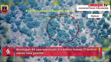 2'si kırmızı listede 11 terörist öldürüldü! Bakan Yerlikaya görüntüleri paylaştı