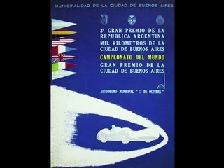 1955 Formula 1 Argentine Grand Prix AI-Upscaled