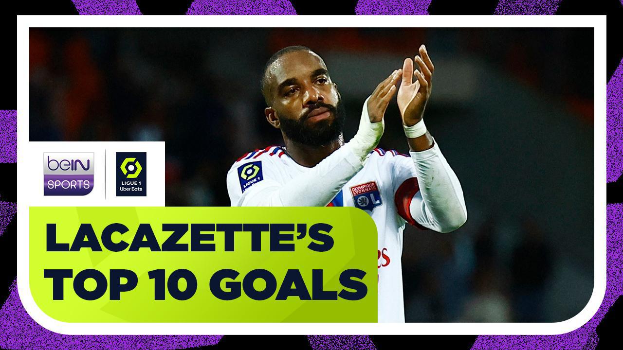 Alexandre Lacazette Top 10 Ligue 1 goals of all-time!