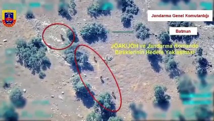 Kırmızı kategorideki hainler böyle vuruldu