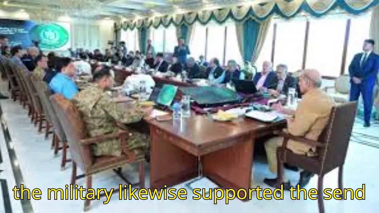 Pakistan's Foreign Minister Ishaq Dar said that Prime Minister Shahbaz Sharif