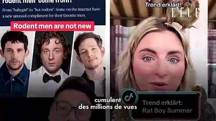 « Hommes rongeurs » : le nouveau canon de beauté masculin qui embrase les réseaux sociaux