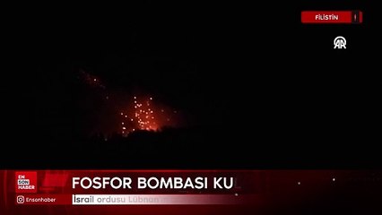 İsrail ordusu Lübnan'ın güneyini vurdu