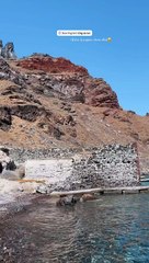 Στην Σαντορίνη η Ιωάννα Τούνη