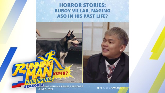 Running Man Philippines 2: Buboy Villar, naging aso in his past life? (Episode 9)