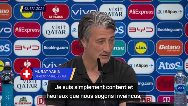 Suisse - Yakin : “Ce que nous avons montré, nous pouvons en être fiers”