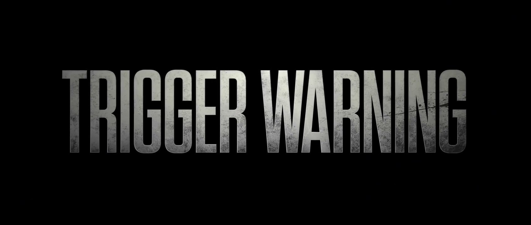 TRIGGER WARNING (2024) Trailer VO - HD - Vidéo Dailymotion