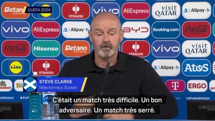 Écosse - Clarke regrette un manque d’efficacité contre la Hongrie
