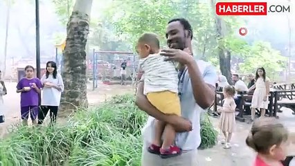 Adana sıcaklarına Afrikalılar bile hayret etti