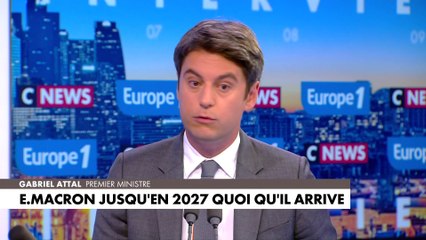 Gabriel Attal : «Cette élection législative n'est pas un référendum pour ou contre le Président»