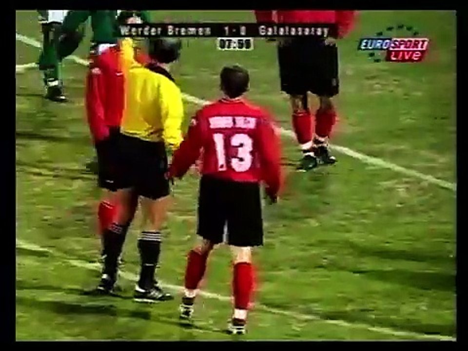 10 Ocak 2002 WERDER BREMEN 1 - 2 GALATASARAY (EFES PİLSEN CUP)