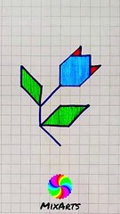 MixArts | How to Draw Aesthetic Figure Tutorial #art #3ddrawing #tutorial #aesthetic #principiante