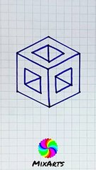 MixArts | How to Draw Aesthetic Figure Tutorial #art #3ddrawing #tutorial #aesthetic #principiante