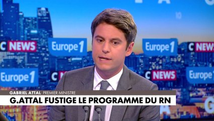 Gabriel Attal : «Ils ne sont pas prêts à gouverner»