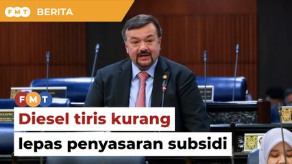 Diesel tiris kurang susulan penyasaran semula subsidi, kata menteri kewangan II