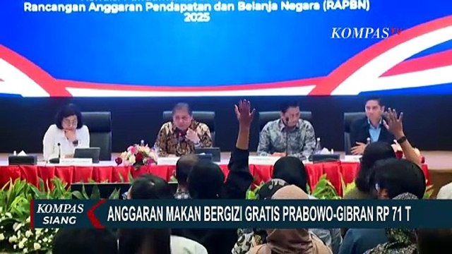 Sri Mulyani Ungkap Alokasi Anggaran Program Makan Bergizi Gratis Rp 71 T di APBN 2025
