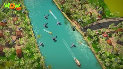 Dolphins In Danger - Motu Patlu New - S13 - Cartoons For Kids - #spot