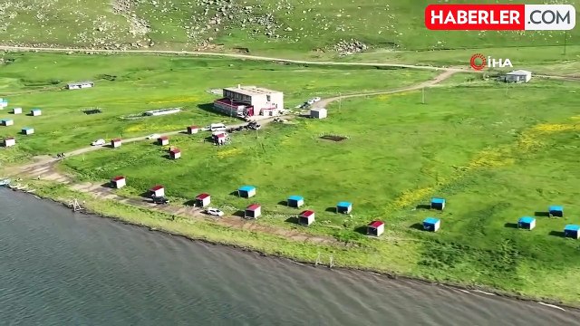 Ağrı'nın Balık Gölü Eşsiz Güzelliğiyle Ziyaretçilerini Ağırlıyor