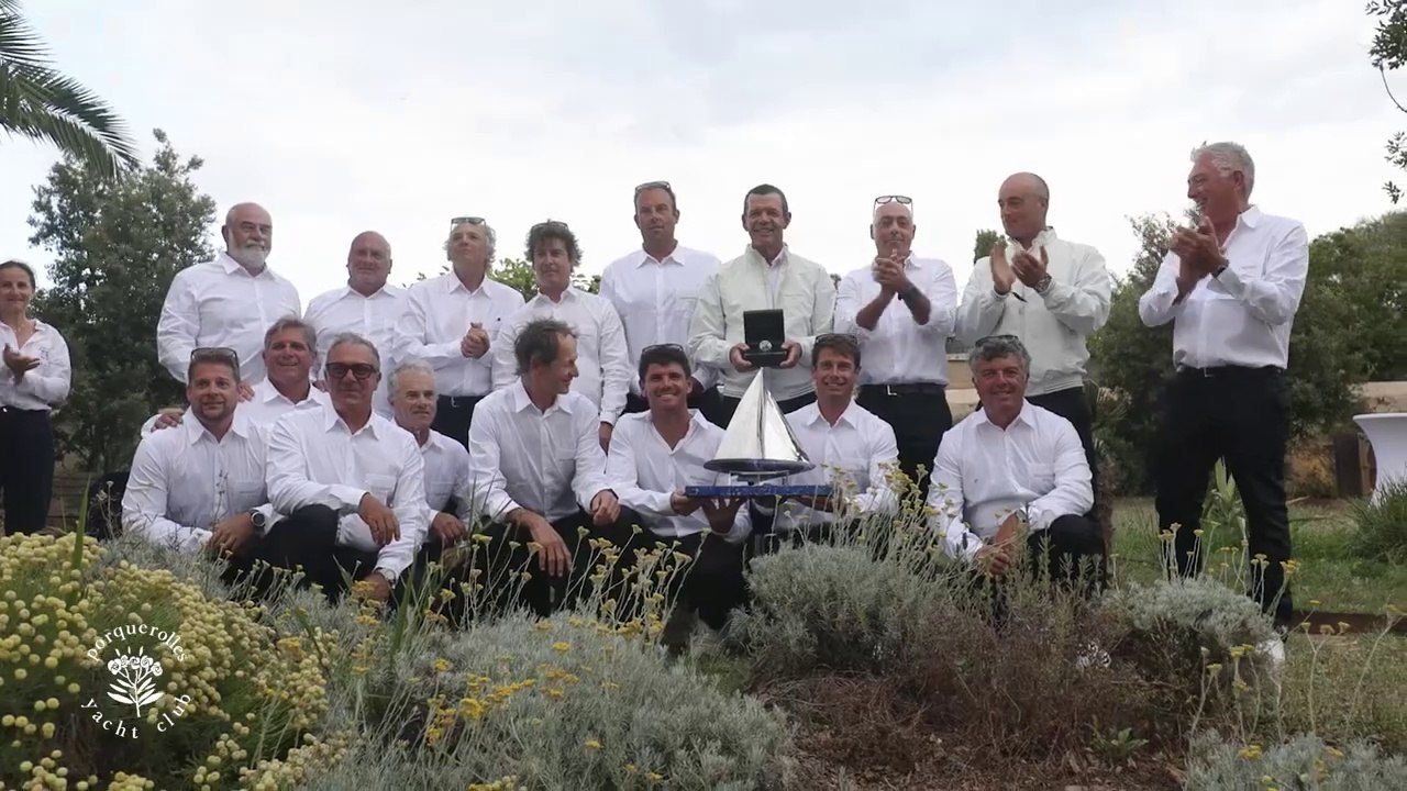 Yacht Club Porquerolles 2024 : 12mR World Championship - Porquerolles (FRA) - Prize Giving