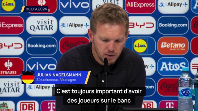 Nagelsmann : Nous avons besoin de tous les joueurs