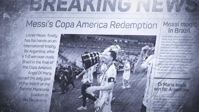 Lionel Messi's Copa America Redemption