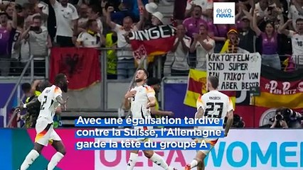 Euro 2024 : l'Allemagne et la Suisse qualifiées pour les huitièmes, l'Écosse éliminée