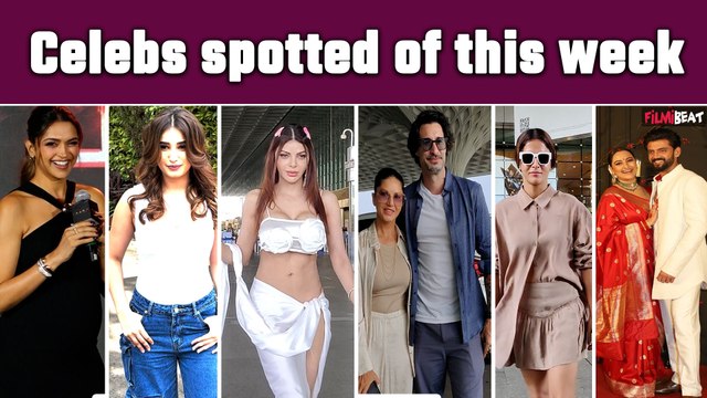 Celebs Spotted this week: From Deepika Padukone to Sonakshi Sinha, Celebs Video of week! FilmiBeat