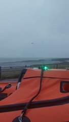 Helicopter search in Morecambe Bay