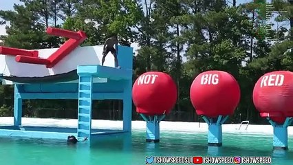 $100,000 WIPEOUT with MrBeast and KSI