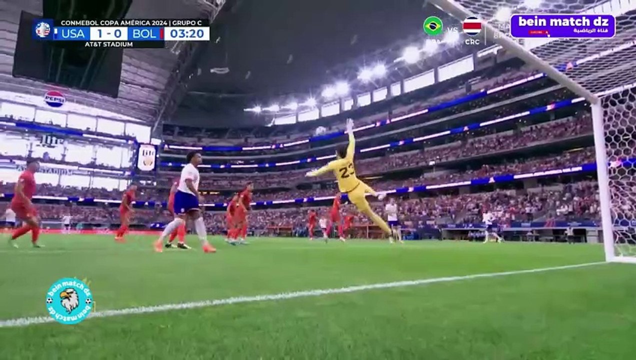 Summary of the America vs. Bolivia 2-0 match - Copa America
