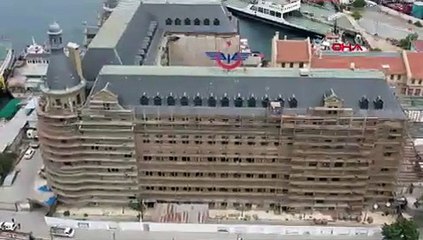 8 yıllık restorasyonda sona doğru: Haydarpaşa Garı'nın son hali görüntülendi