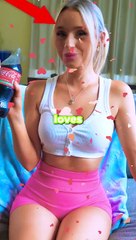 Swapping Her Coca-Cola With Pepsi