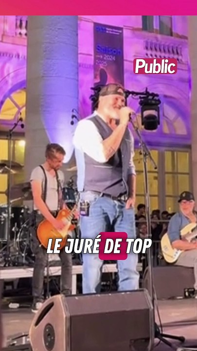  Des fourneaux au micro, le chef étoilé Philippe Etchebest reprend une chanson de Pink Floyd sur scène et choque les internautes