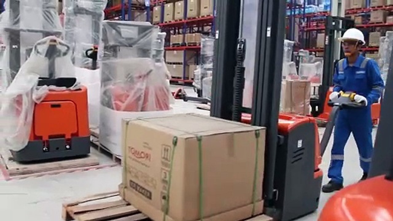 ELECTRIC STACKER KUAT, TANGGUH, MAINTENANCE MUDAH - KDR15-S - SHIGEMITSU