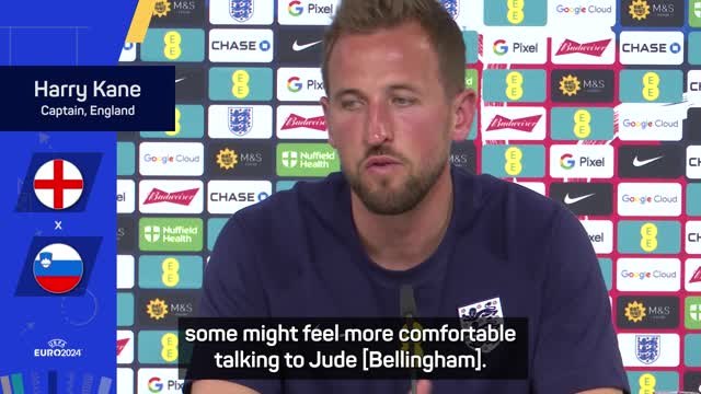 England players look up to Bellingham - Kane