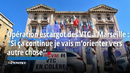 Opération escargot des VTC à Marseille : “ Si ça continue je vais m’orienter vers autre chose”