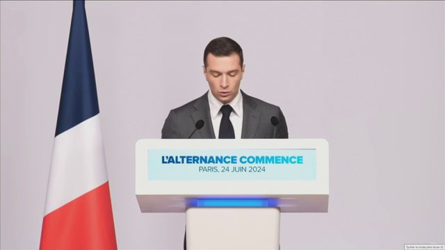 Législatives 2024 : Jordan Bardella souhaite élargir l'interdiction des portables dans les lycées