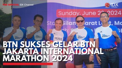 BTN Sukses Gelar BTN Jakarta International Marathon 2024