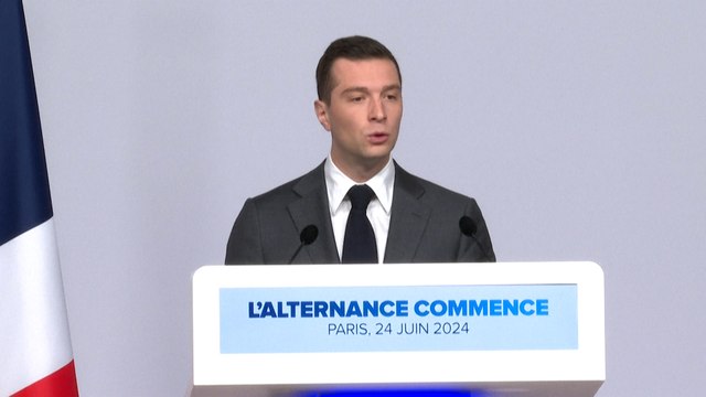 Législatives : « Nous sommes prêts » à gouverner, affirme Bardella