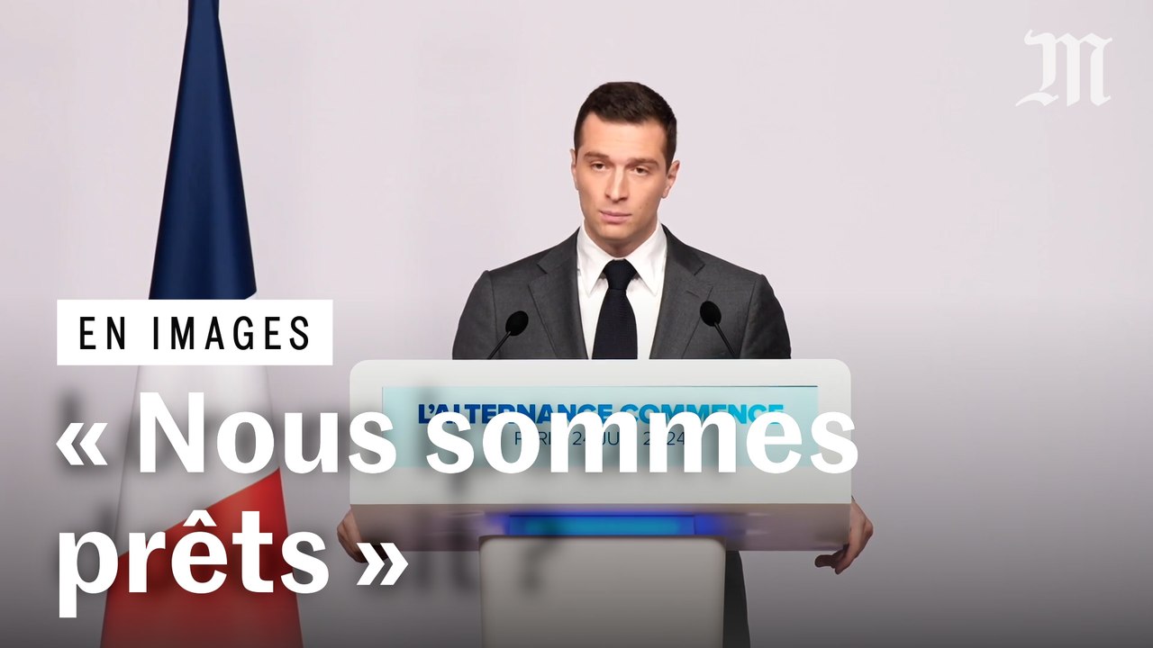 Jordan Bardella se présente comme « l'unique rempart » face à Jean-Luc Mélenchon