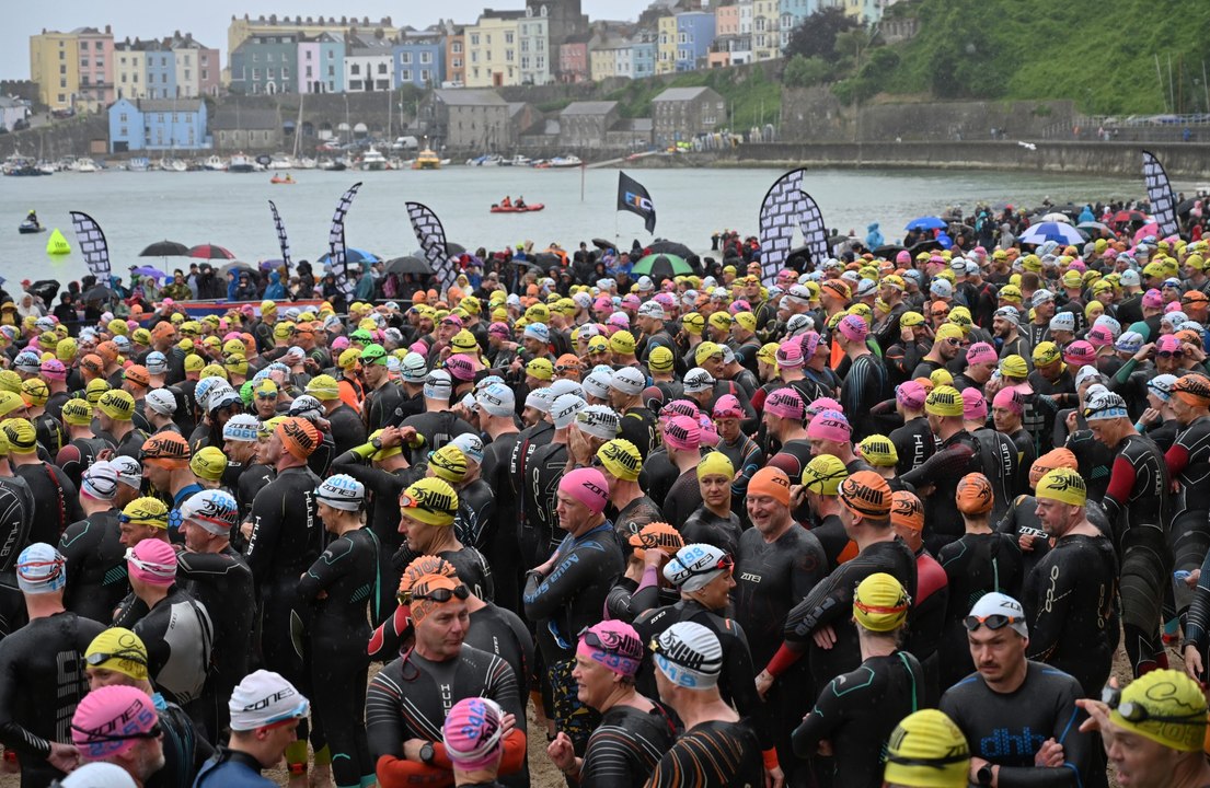 Long Course Weekend 2024 action from Tenby & Saundersfoot - video ...