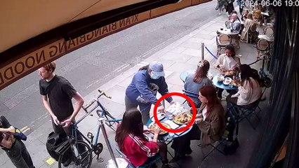 Pickpocket steals woman's phone from right under her nose