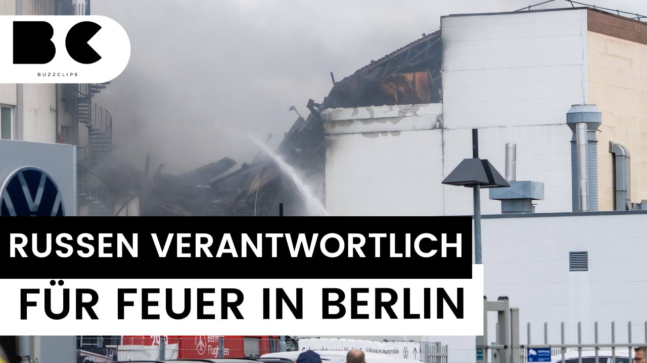 Fabrik-Brand bei Berlin war wohl russischer Angriff