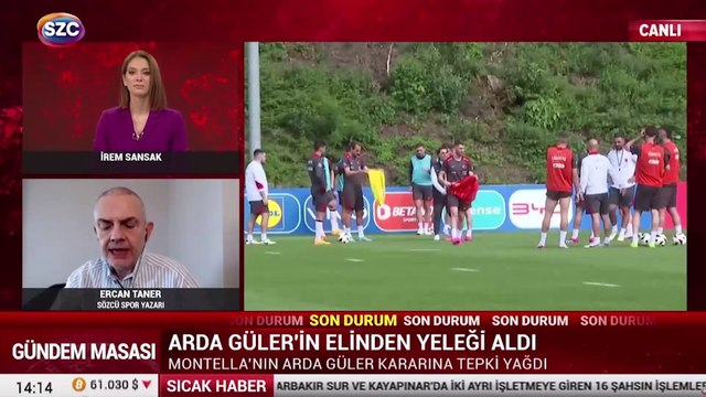 Arda Güler krizi nin perde arkası ne? Ercan Taner SÖZCÜ TV'de anlattı